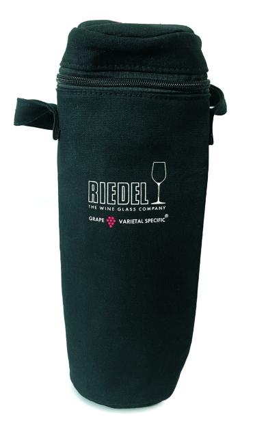 Geantă Riedel negră izolată pentru sticla de vin 5000/22
