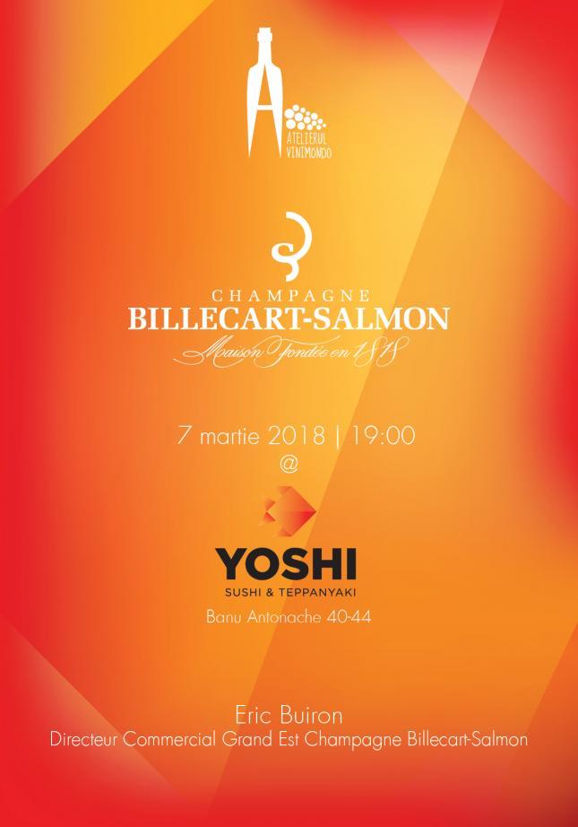 Atelierul Vinimondo Champagne Billecart - Salmon