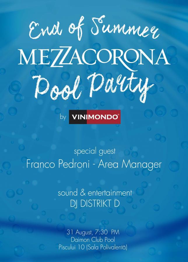 Mezzacorona End of Summer Pool Party